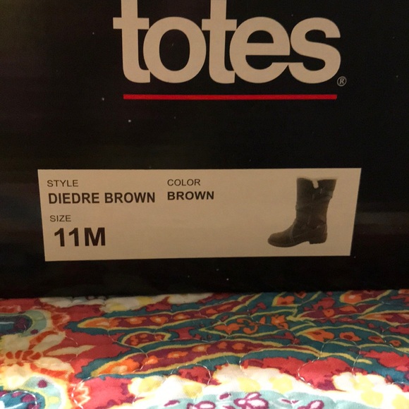Totes Diedre brown size 11 - Picture 9 of 12